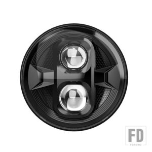 ジープ スズキ オートバイ ハロー 7インチ LED ヘッドライト H4 7インチヘッドランプ TJ JK ハマー LADA NIVA サムライ 4X4 ハーレーヤマハヘッ - 1pcs 02