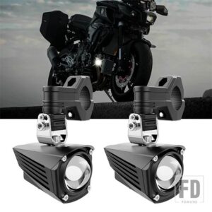 BMW オートバイ LED 駆動フォグランプ R1250GS ADV F800GS R 1250 GS LC ヤマハ MT07 MT09 補助光スポットヘッドライト - 1