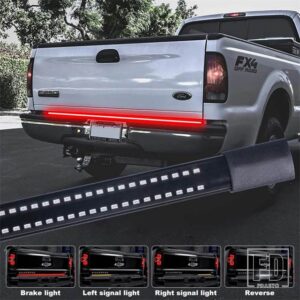 ジープ 48/60インチ LED テールゲートライトブレーキウィンカートランク柔軟な LED ストリップライト UTES BAKKIE コンテナ貨物 RV SUV - 48inch