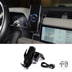ランドローバー 合金携帯電話ホルダートリムディフェンダー 90 110 2020-2024 エアベント携帯電話ホルダーアクセサリー - STYLE M
