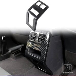 三菱 アウトランダー 2022 2023 2024 ABS カーボンセンターコンソール装飾インナードアハンドルボウルカバートリムアクセサリー - 6
