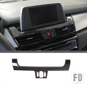 BMW ABS カーボン 2シリーズ F45 F46 2015-2018 車インナードアボウルカバーギアシフトパネルカバートリムステッカーアクセサリー - 8