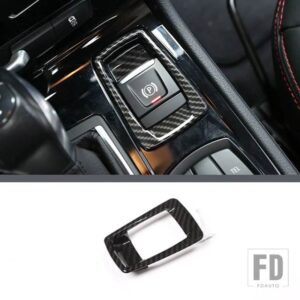 BMW ABS カーボン 2シリーズ F45 F46 2015-2018 車インナードアボウルカバーギアシフトパネルカバートリムステッカーアクセサリー - 3