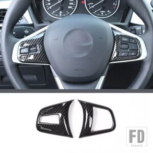 BMW ABS カーボン 2シリーズ F45 F46 2015-2018 車インナードアボウルカバーギアシフトパネルカバートリムステッカーアクセサリー - 12