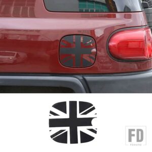 トヨタ FJ クルーザー 2007-2021 裏側窓ガラスリアサイドウィンドウプルフラワーフィルムステッカーカーアクセサリー - Style E