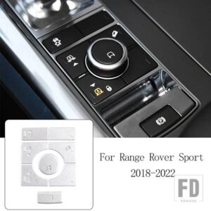 ランドローバー レンジローバースポーツ 2014-2022 合金モールドモードボタンステッカー装飾アクセサリー - Style C