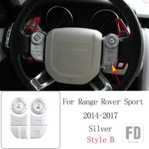ランドローバー レンジローバースポーツ 2014-2022 合金モールドモードボタンステッカー装飾アクセサリー - Style J