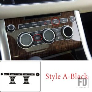 ランドローバー レンジローバースポーツ 2014-2022 合金モールドモードボタンステッカー装飾アクセサリー - Style E 14-17