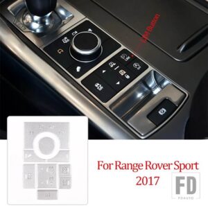 ランドローバー レンジローバースポーツ 2014-2022 合金モールドモードボタンステッカー装飾アクセサリー - Style B