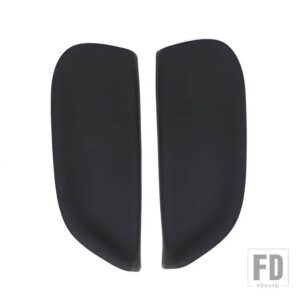 BMW 5シリーズ G60 2024 2025 シリコーンブラック/レッド B ピラー防止装飾ステッカーインテリアアクセサリー - Black