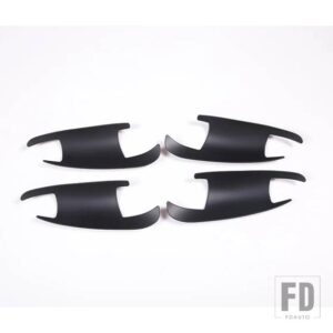 メルセデスベンツ GLK GL ML Cクラス W204 X204 X166 ABS クロームドアボウルカバートリムカーアクセサリー - Matte Black