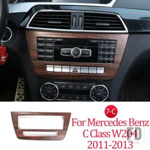 メルセデスベンツ パイン木目 Cクラス W204 C180 C200 2007-2013 インテリア装飾ステッカーカーアクセサリー - 7