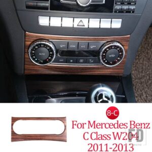 メルセデスベンツ パイン木目 Cクラス W204 C180 C200 2007-2013 インテリア装飾ステッカーカーアクセサリー - 8