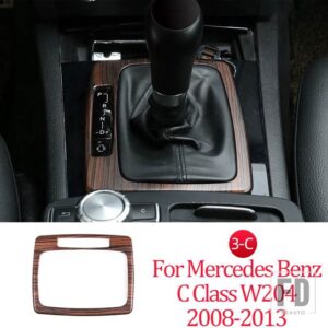 メルセデスベンツ パイン木目 Cクラス W204 C180 C200 2007-2013 インテリア装飾ステッカーカーアクセサリー - 3