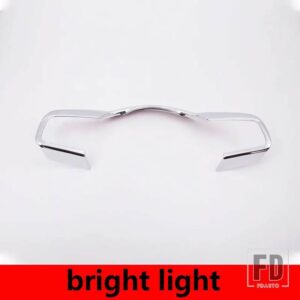 ジャガー ABS カーボン/マットブラック/ F-TYPE 2013-2023 ステアリングホイールフレームカバートリムステッカーカーアクセサリー - bright light