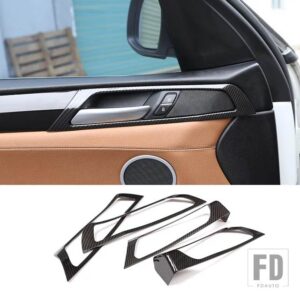 BMW ABS カーボン X3 X4 F25 F26 2011-2017 カーインテリアセンターコントロールパネルステアリングホイールドアトリムステッカーアクセサリー - 8