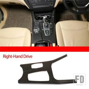 BMW ABS カーボン X3 X4 F25 F26 2011-2017 カーインテリアセンターコントロールパネルステアリングホイールドアトリムステッカーアクセサリー - 12