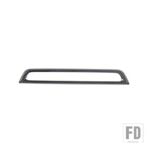 BMW 1シリーズ 2シリーズ F40 F44 2020-2024 ABS カーボンカーセンターコントロールボリュームノブ装飾フレームカーアクセサリー - Carbon Fiber