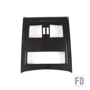 BMW カーボンスタイル ABS E90 3シリーズ 2005-2012 リアエアベントフレームカバートリムアクセサリー - Carbon Fiber