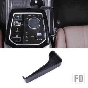BMW 7シリーズ G70 2023 2024 ABS ブラック中央制御アームレストボックス収納ボックス多機能収納ボックスカーアクセサリー - Style D Right