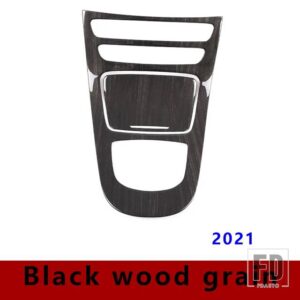メルセデスベンツ Eクラス W213 S213 A238 C238 2016-2021 ABS センターコンソール装飾パネルカバートリムカーアクセサリー - Black wood 2021