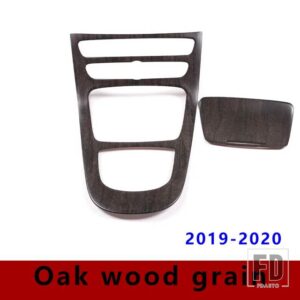 メルセデスベンツ Eクラス W213 S213 A238 C238 2016-2021 ABS センターコンソール装飾パネルカバートリムカーアクセサリー - Oak wood 19-20