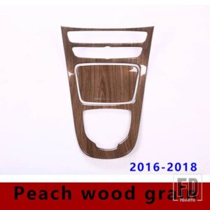 メルセデスベンツ Eクラス W213 S213 A238 C238 2016-2021 ABS センターコンソール装飾パネルカバートリムカーアクセサリー - Pine Wood 16-18