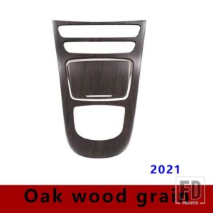 メルセデスベンツ Eクラス W213 S213 A238 C238 2016-2021 ABS センターコンソール装飾パネルカバートリムカーアクセサリー - oak grain 2021
