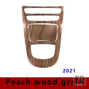 メルセデスベンツ Eクラス W213 S213 A238 C238 2016-2021 ABS センターコンソール装飾パネルカバートリムカーアクセサリー - Peach wood 2021