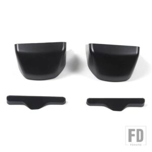 レクサス トヨタ ランドクルーザー 250 プラド LC250 2024 GX 2024 ABS サイドミラーボトムカバー装飾ステッカーカーアクセサリー - Matte Black