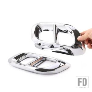 メルセデスベンツ GLE350 GLE450 GLC GLS W167 X253 X167 2020-22 マフラーマフラーテールカバートリム車外装アクセサリー ABS - A Silver