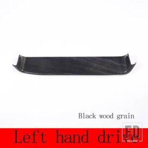 BMW LHD RHD 5シリーズ F10 2011-2017 ABS カーボンダッシュボードディスプレイ装飾フレームインテリアアクセサリー - Left Hand Drive3