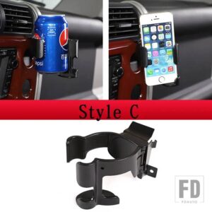 トヨタ FJ クルーザー 2007-2021 合金中央制御計器パネル電話ホルダーカーアクセサリー新 - Style C