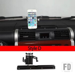 トヨタ FJ クルーザー 2007-2021 合金中央制御計器パネル電話ホルダーカーアクセサリー新 - Style D