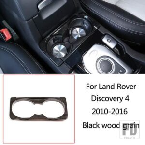ランドローバー ディスカバリー 4 LR4 10-16 黒木目車中央制御計器パネルインテリア装飾フレームアクセサリー - Style 11