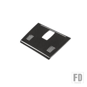 BMW E90 3シリーズ 2005-2012 カーボン ABS 最前列ルーフ読書ランプ装飾カバートリムアクセサリー - Carbon Fiber