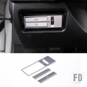 ジャガー XF 2012-15 合金中央制御空調マルチメディアボタン装飾ステッカーカーアクセサリー - Style J