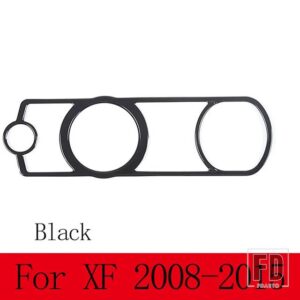 ジャガー XF 2008-2015 XJ 2010-2019 合金シフトボタンフレーム装飾ステッカーインテリアアクセサリー - For XF 2008-2015