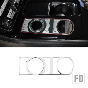 ジャガー XF XJ 2010-2019 インテリア中央制御シフトパネルボタン装飾ステッカーカーアクセサリー - For XJ 2010-20195