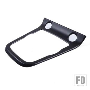 ジャガー ABS カーボン F-TYPE 2013-2024 センターコンソールギアシフト制御フレームギアシフトパネルカバーカーアクセサリー - Style A Matte Black