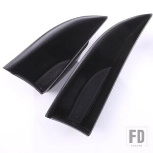 メルセデスベンツ LHD W222 Sクラス S300 S320 S350 S400 カーアクセサリーフロントドア収納ボックスコンテナホルダートレイ - Black