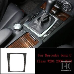 メルセデスベンツ カーボン内装トリムステッカー Cクラス W204 C180 C200 2007-2013 アクセサリー - 12