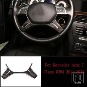 メルセデスベンツ カーボン内装トリムステッカー Cクラス W204 C180 C200 2007-2013 アクセサリー - 18