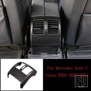 メルセデスベンツ カーボン内装トリムステッカー Cクラス W204 C180 C200 2007-2013 アクセサリー - 3