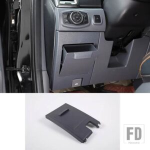 フォード レンジャー WILDTRAK 2015-21 中央制御サイド収納ボックス多機能携帯電話トレイインテリアアクセサリー - Style E Grey