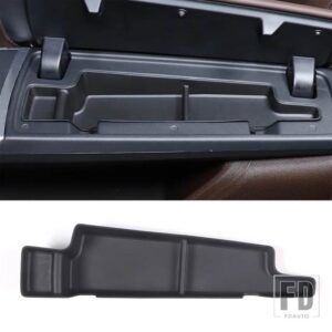 BMW X1 U11 2023-2024 TPE ブラックカーセンターコンソール水カップホルダー収納ボックスインテリアアクセサリー - 1pcs Style C