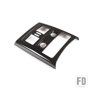 BMW カーボン ABS E90 3シリーズ 2005-2012 リアエアベントフレームカバートリムアクセサリー - Style 1