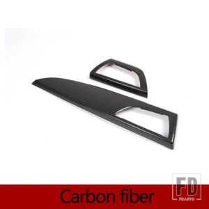 BMW ABS カーボン F20 F21 F22 F23 2012-2017 ダッシュボードサイド空調エアアウトレットパネルトリムアクセサリー - Carbon Fiber