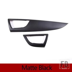 BMW ABS カーボン F20 F21 F22 F23 2012-2017 ダッシュボードサイド空調エアアウトレットパネルトリムアクセサリー - Matte Black