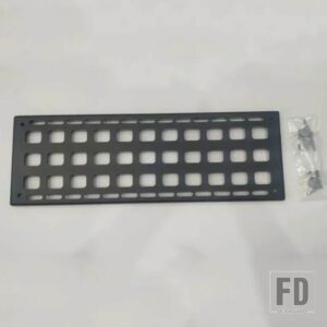 トヨタ FJ クルーザー用インテリア合金副パイロット収納ボード多機能収納ラックカーアクセサリー - Black